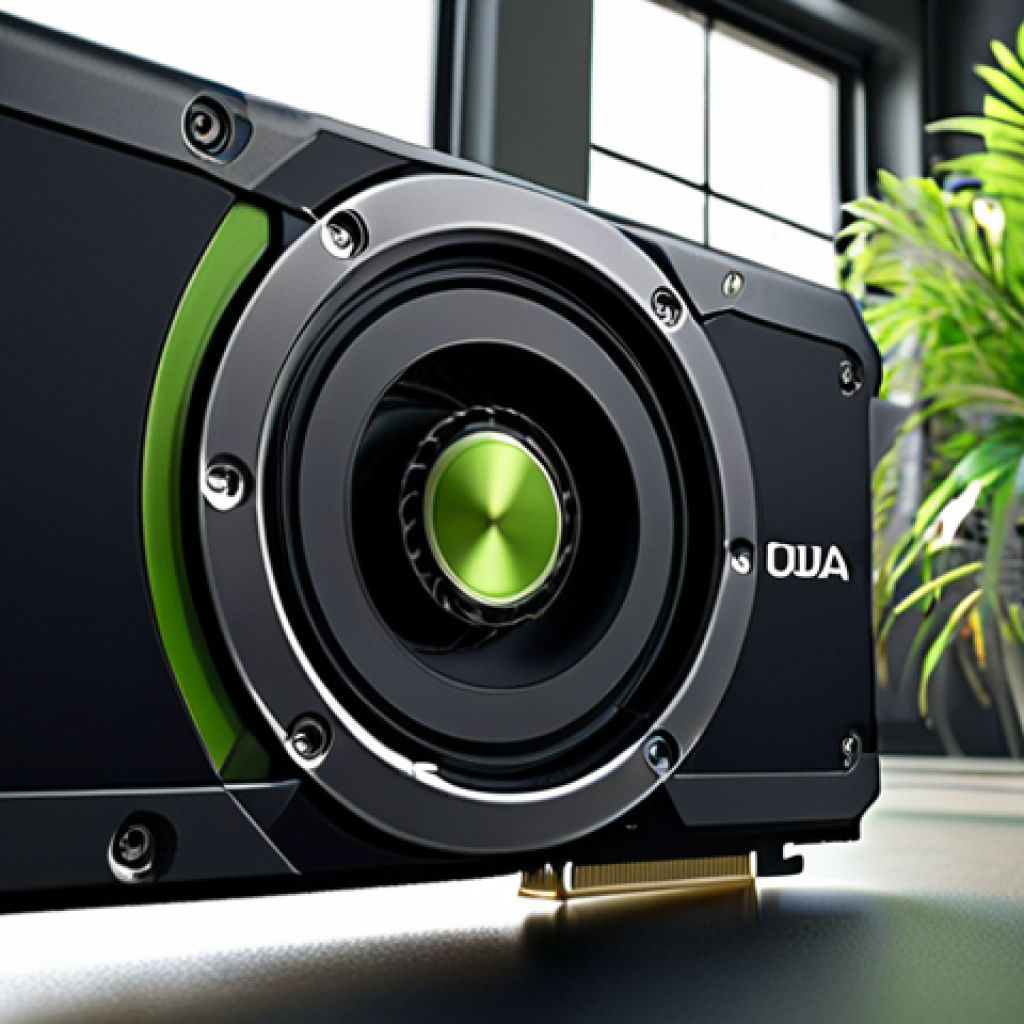 NVIDIA GPU dominating AI acceleration with CUDA ecosystem.
